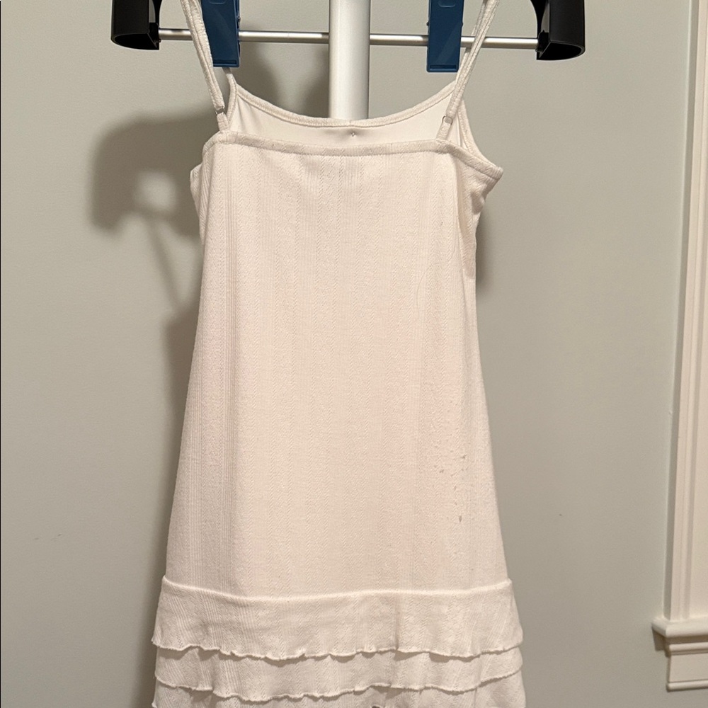 Edikted Pointelle Ruffle Mini Dress - Picture 3 of 3